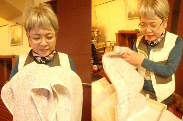 母へのお歳暮に「紋織タオル」のタオルギフトを贈りました！